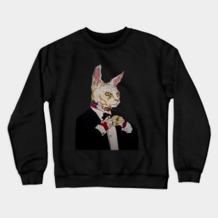 Evil Cat Crewneck Sweatshirt